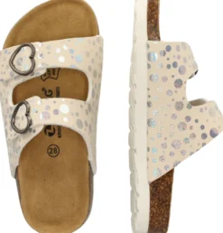 Zig Zag Messina Cork Sandal - Marshmallow