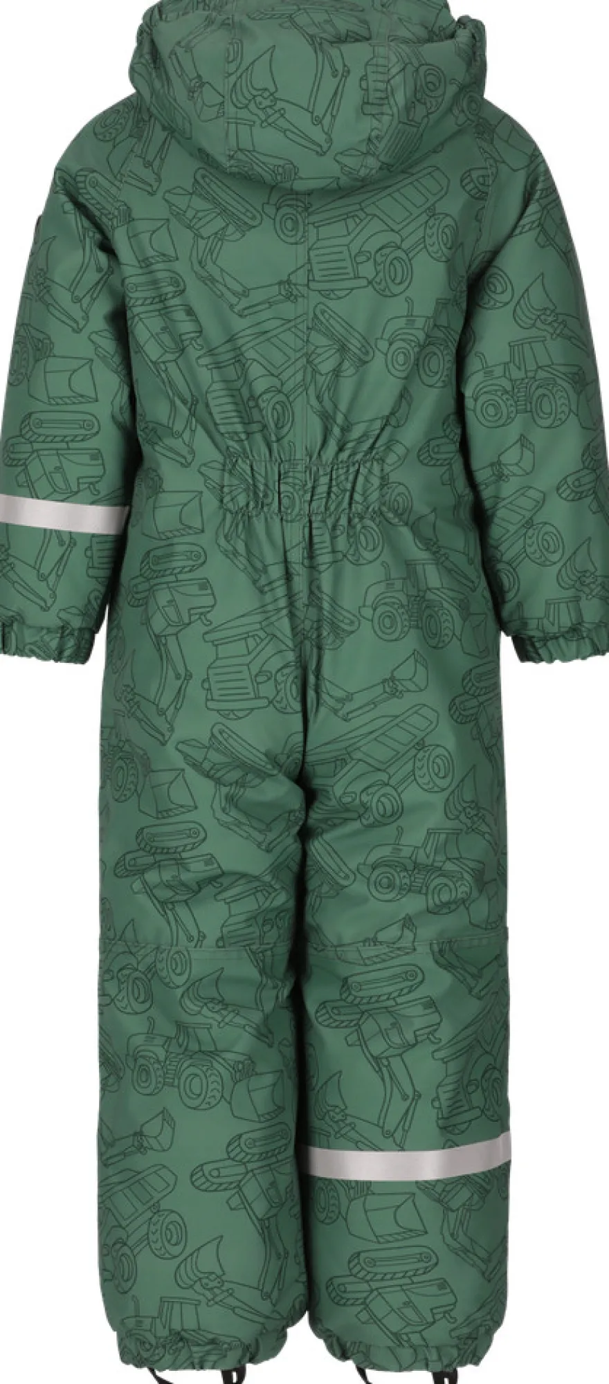 Zig Zag Vinteroverall Tower Printet W-PRO 10000 - Mallard Green