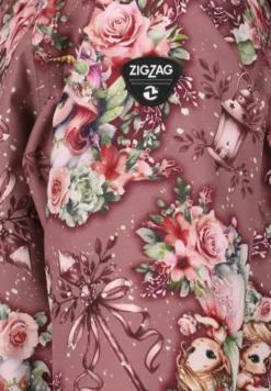 Zig Zag Vinteroverall Tower Printet W-PRO 10000 - Wistful Mauve