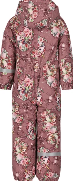 Zig Zag Vinteroverall Tower Printet W-PRO 10000 - Wistful Mauve